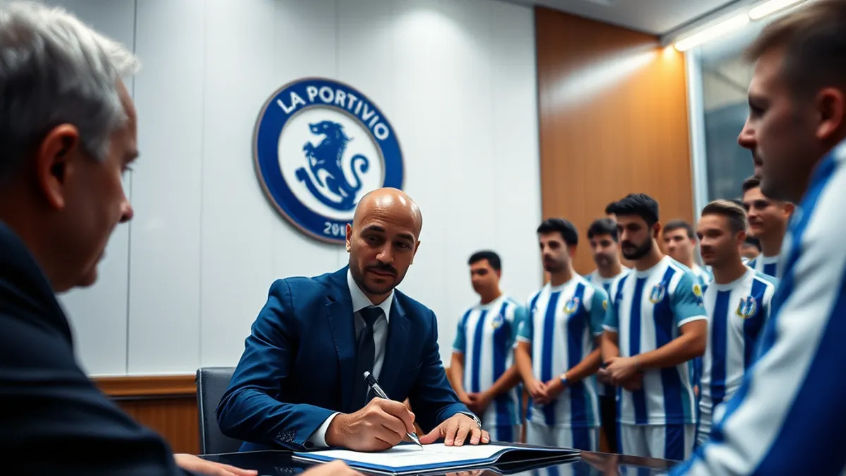 Deportivo La Coruna avanza en el fichaje de Leo Román