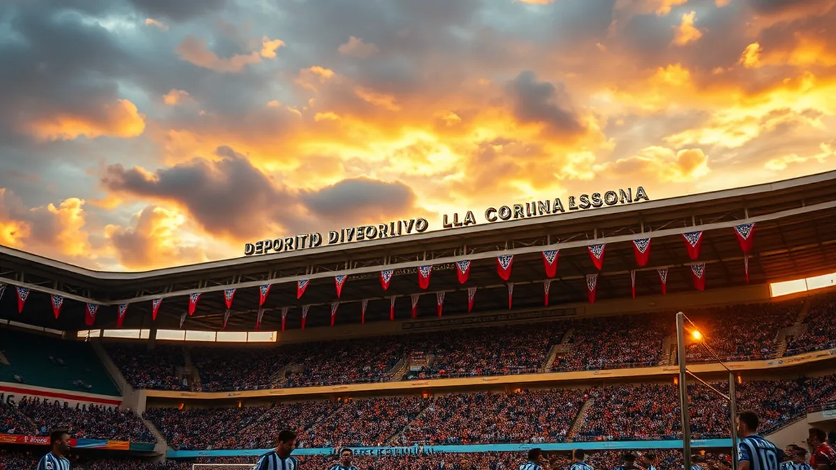 Deportivo La Coruna: La Roja convierte la ciudad en una fiesta antes del Mundial