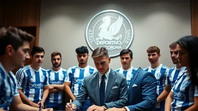 Deportivo La Coruna sigue atento al futuro de Angeliño