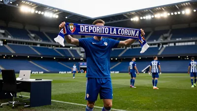Peñas del Deportivo protestan subida de precios en Riazor